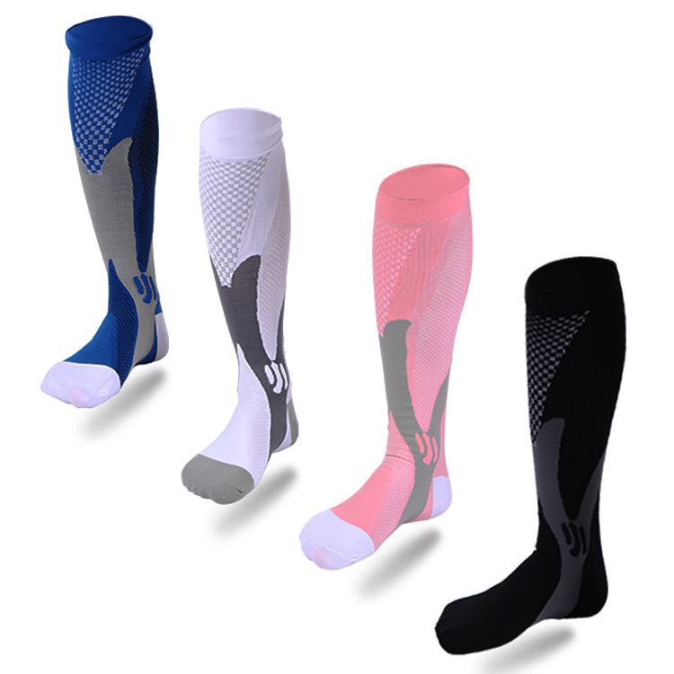 C Hot-selling football socks Compression socks outdoor sports compression elastic socks men's and women's cycling leg protection
