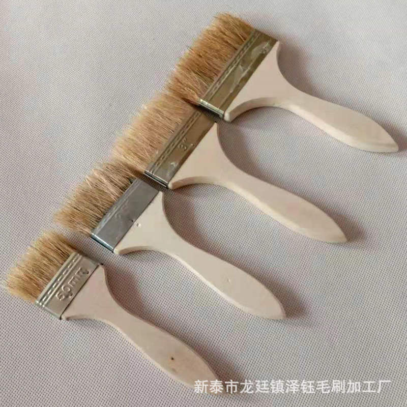 Fabricante vende pinceles, pinceles industriales, herramientas de pintura extendidas y engrosadas, pinceles para pintura al óleo, cabezales de pinceles de grado industrial.