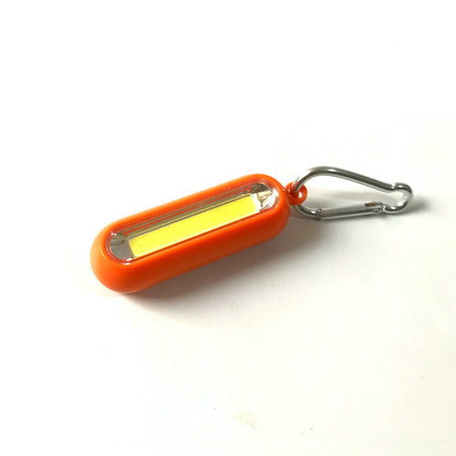 New Outdoor Camping Bike Portable Hiking Headlamp Mini COB Keychain Light Small Work Light Creative Gift