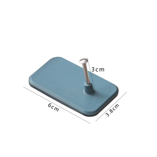 New strong 304 stainless steel door coat hooks, wall-type punch-free storage hooks, 2 boxes