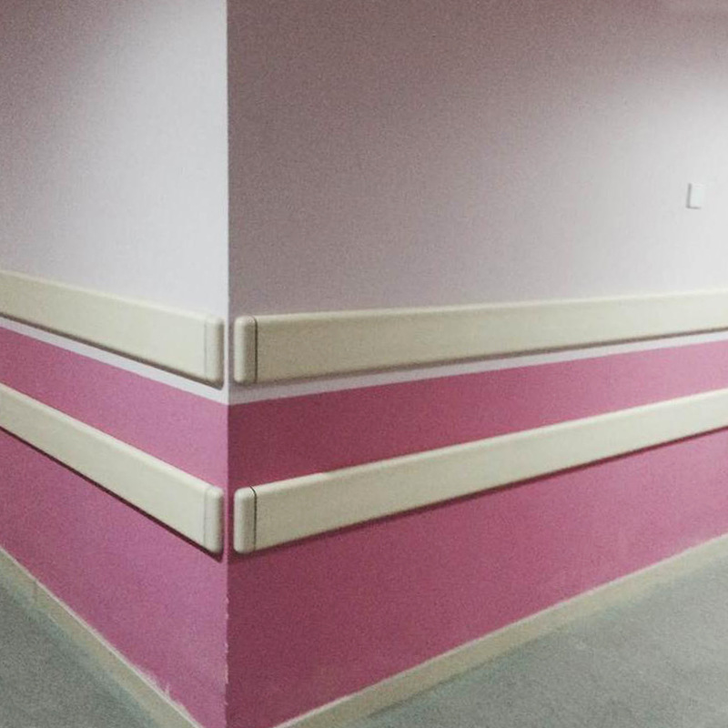 走廊通道防撞PVC防撞板防撞条优质安全耐用铝合金防撞条批发