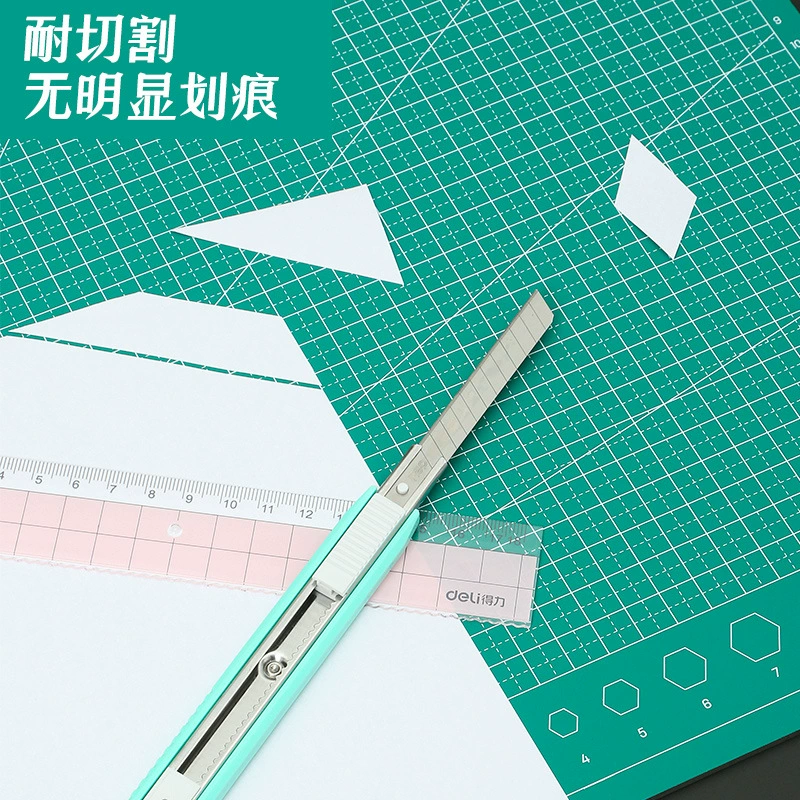 Cutting mat, mouse, green pack PVC, A4