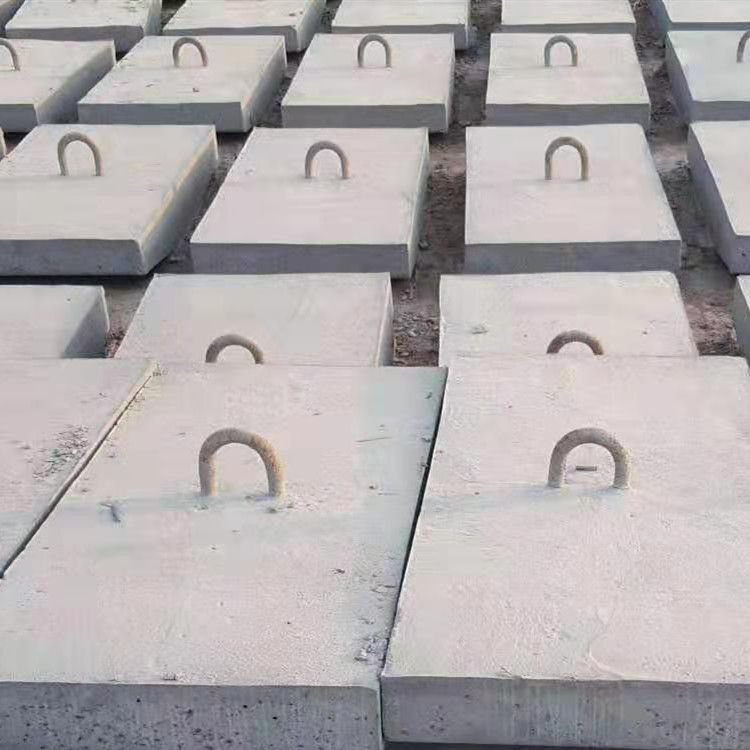 批发600x1200x200mm水泥拉盘 泥三盘 水泥制品发电水泥底座