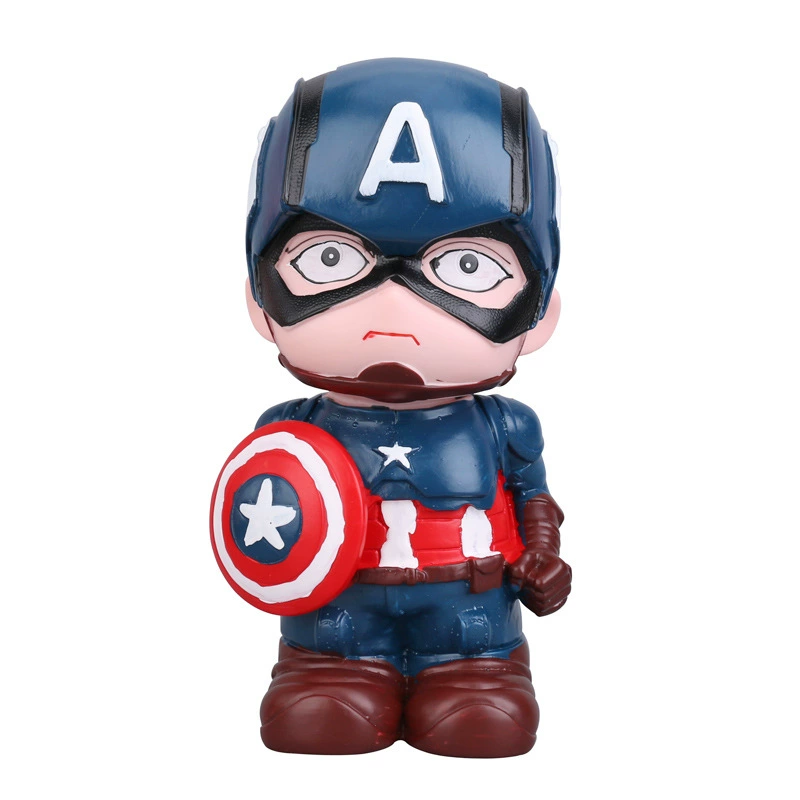 Мстители, карикатурная копилка, Marvel, Супермен, паук, подарок на день рождения