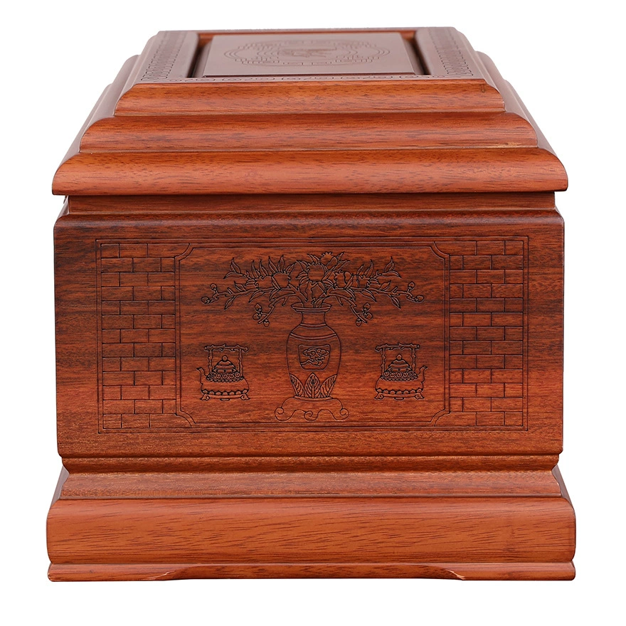 Ashes box из слоновой кости натурального дерева черного дерева для мужчин и женщин, vida box logs маленький гроб, похоронные принадлежности
