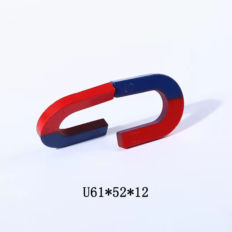 厂家直供U61*52*12马蹄磁铁 科教U型吸铁石 强力磁铁永磁材料