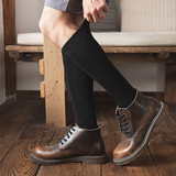 Демисезонные гольфы, японские носки, флисовые удерживающие тепло высокие сапоги, увеличенная толщина