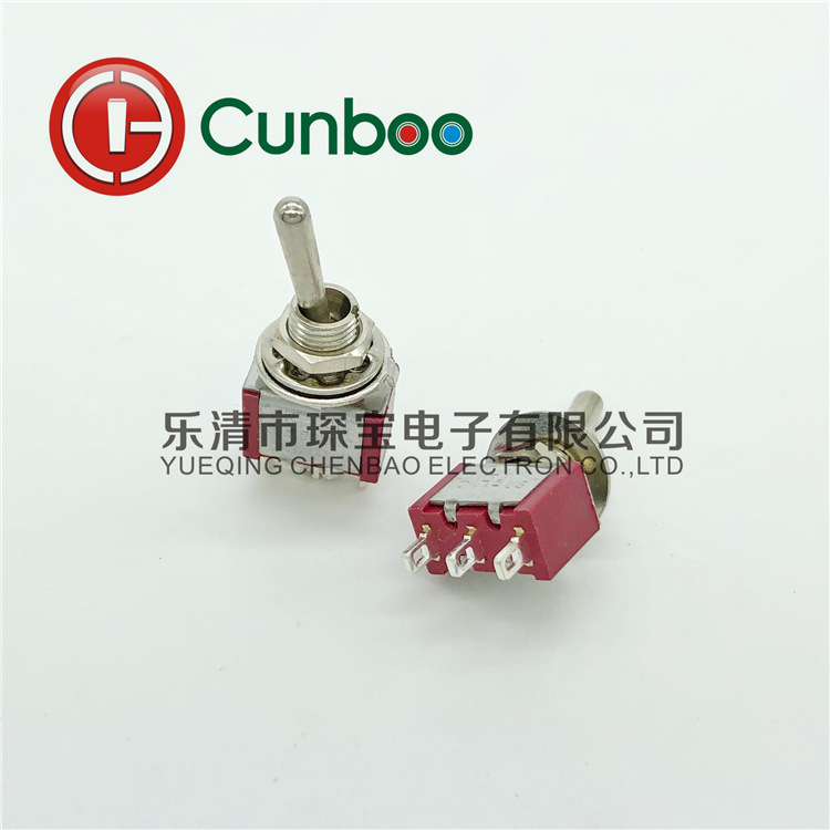 批发MTS-101/102/103/201/202/203小型三脚六脚单边双复位钮子