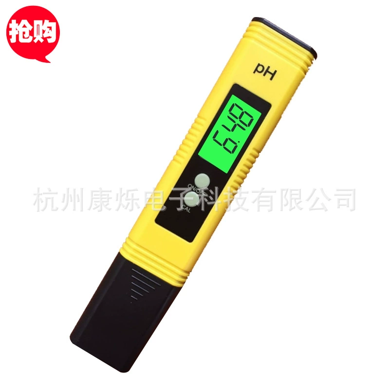 Портативная ручка качества воды PH Тест значения Ручка Высота аквариум pH кислотный Измеритель Качества Воды ph тестер с подсветкой