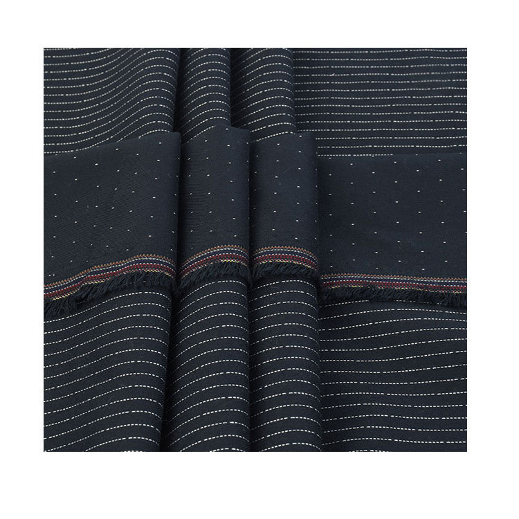 涤粘色织弹力格子布65%P 33%R  2%SP  225GSM 色织格子风衣面料