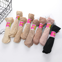 Core Spun Stockings for Spring and Summer Women, Thin, Short, Breathable, Versatile, Invisible - Direct Manufacturer Sale