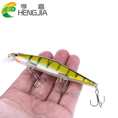 HENG JIA short-tongue minnow 11cm suspended submersible long-range minnow fake bait 13g long-range mouth sea bass
