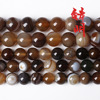 Agate coffee round beads, accessory, wholesale