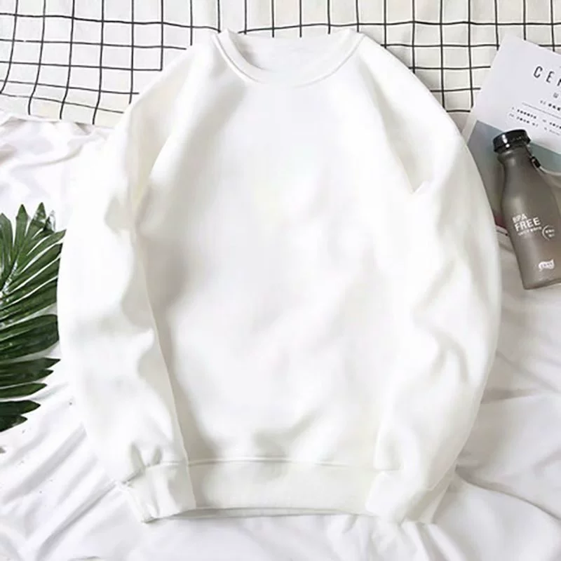 Новый осенний мужской свитер с круглым вырезом и длинным рукавом, пуловер, свободная Спортивная Базовая рубашка, Модный корейский топ, мужская одежда