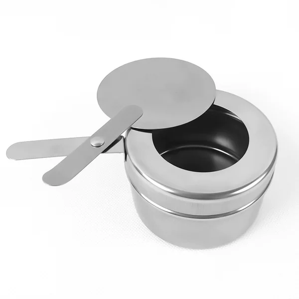 Stainless Steel Alcohol Stove Adjustable Portable Alcohol Box Solid Fuel Box Straight Stove Core Alcohol Stove Cup