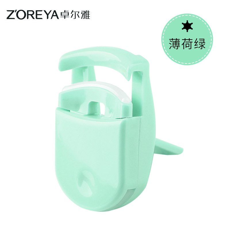 Zhuolya transfronterizas herramientas de belleza al por mayor principiante portátil fácil de usar ojo pestañas rizador manual mini rizador de pestañas