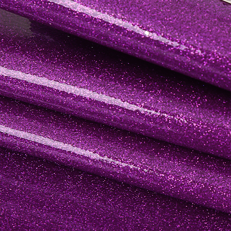 厂家直供单色加膜金葱细粉格力特pu加厚箱包皮带工艺品礼品包革