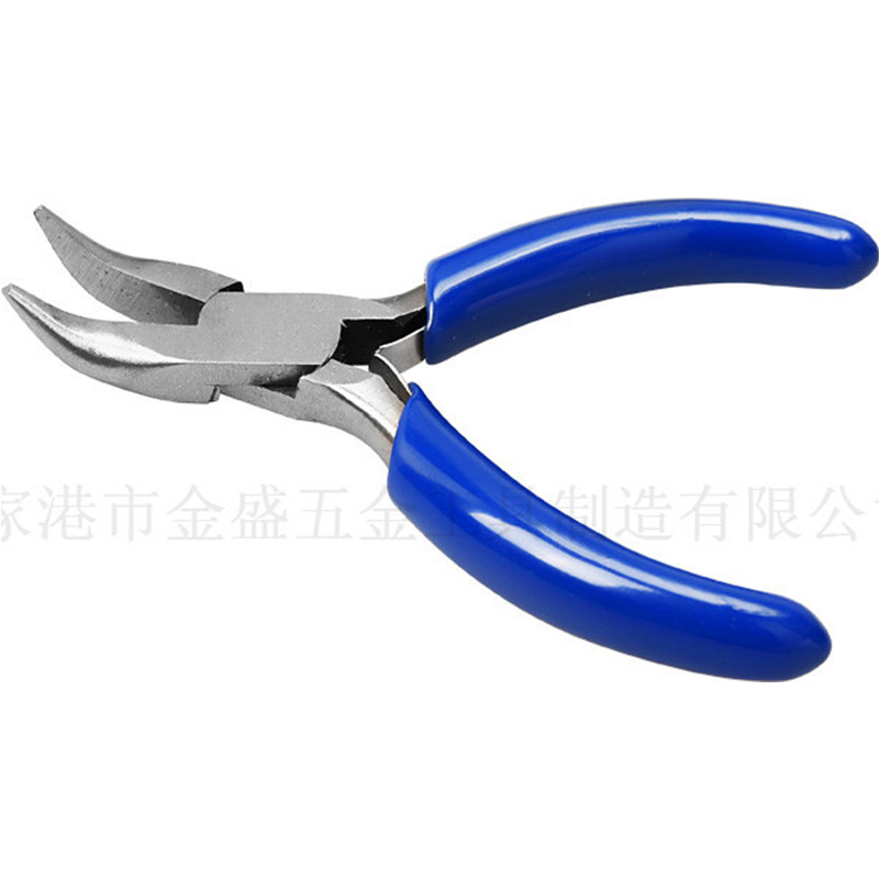 钳子 厂家 批发 张家港钳子 DIY 珠宝钳 迷你 弯嘴钳钳型碳钢