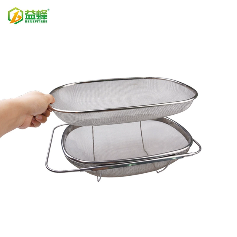 Экран сетки нового овального фильтра меда фильтра нержавеющей стали двухслойного ретрактабле для примесей