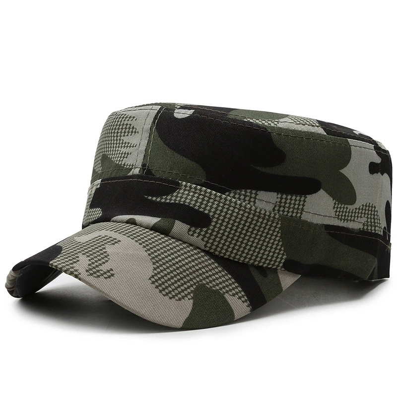 Камуфляжные шляпы Студенты шляпы тренировочные кепки для летнего лагеря шляпы солнцезащитные, плоская шляпа реквизит