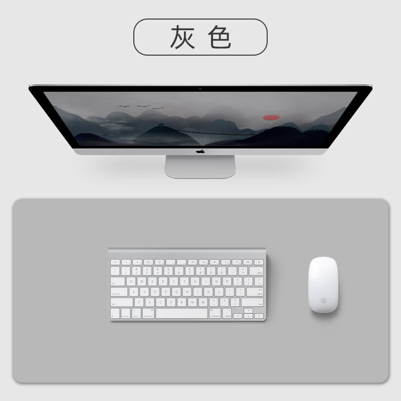 Alfombrilla de escritorio de oficina Alfombrilla de ratón de cuero de gran tamaño de doble cara Alfombrilla de escritorio impermeable para libros de computadora Alfombrilla de escritorio Alfombrilla de aprendizaje para niños