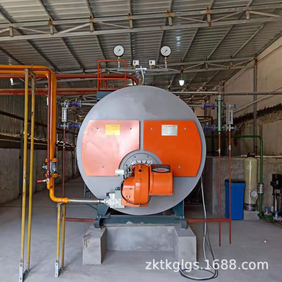 厂家现货供应 卧式燃气低氮锅炉 WNS2吨燃气低氮蒸汽锅炉价格