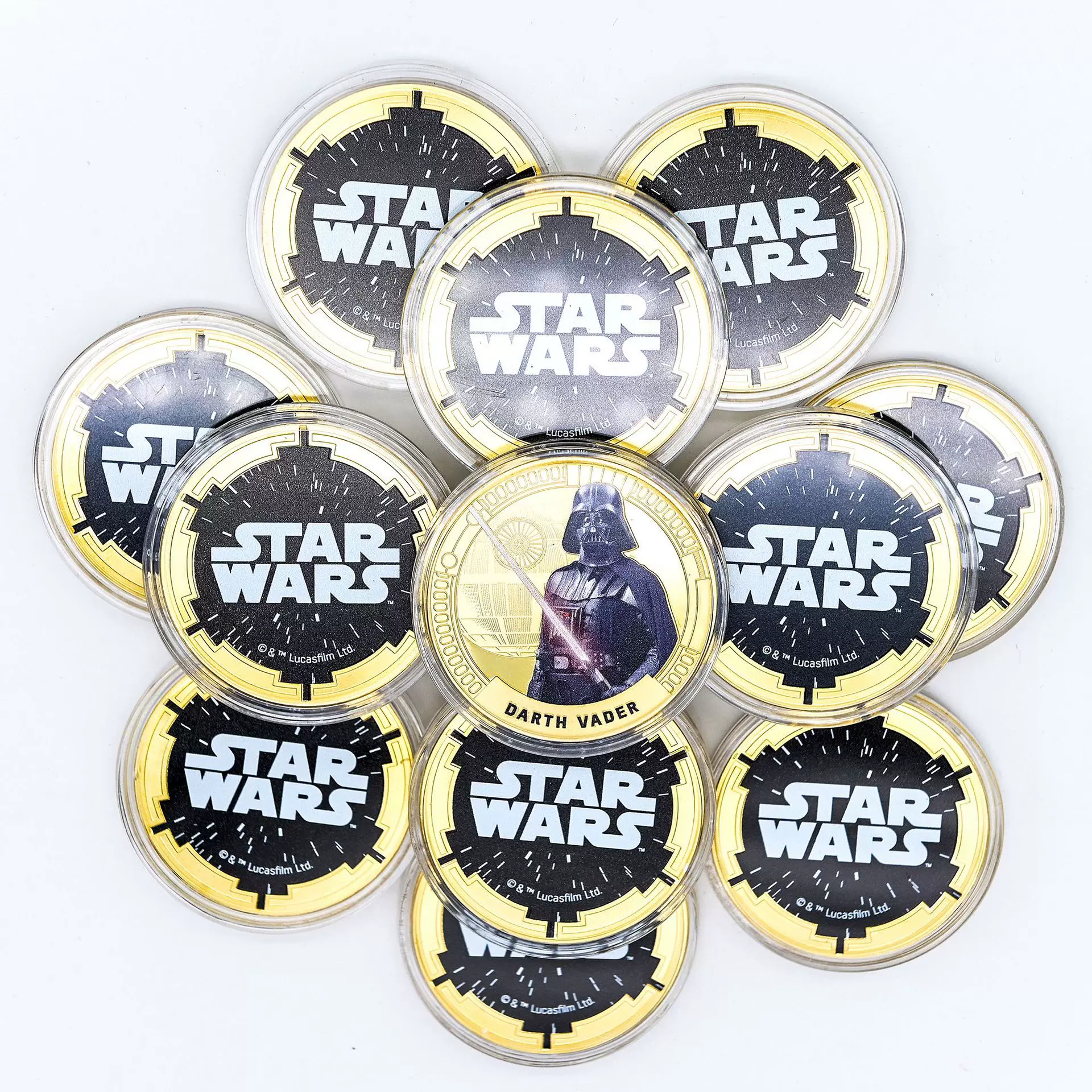 金属纪念章烤漆珐琅硬币定 做金属双面代币锌合金徽章纪念币定 制