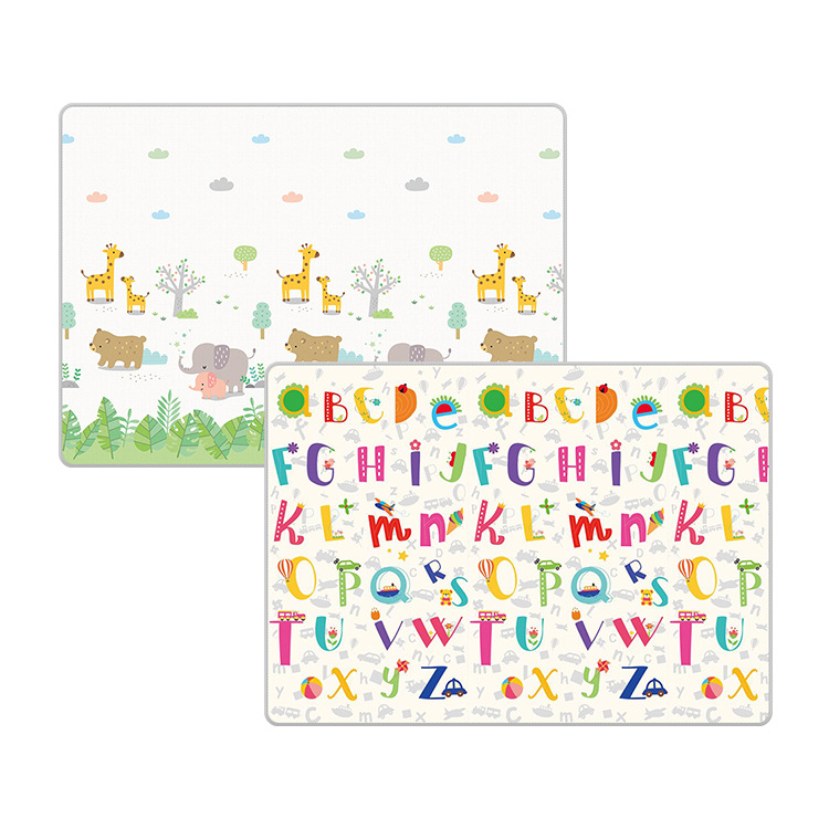 XPe empalme gateando estera de espuma infantil sala de estar niños plegable gateando Mat juego estera fábrica al por mayor