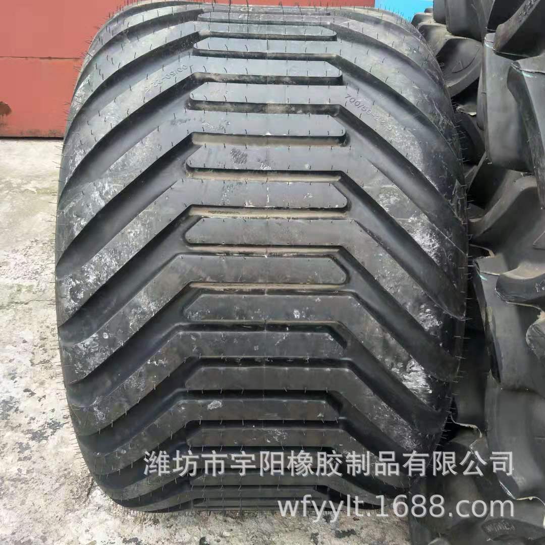 700/40/50-22.5-26.5 600/50R22.5 捆草机宽基轮胎拖车轮胎
