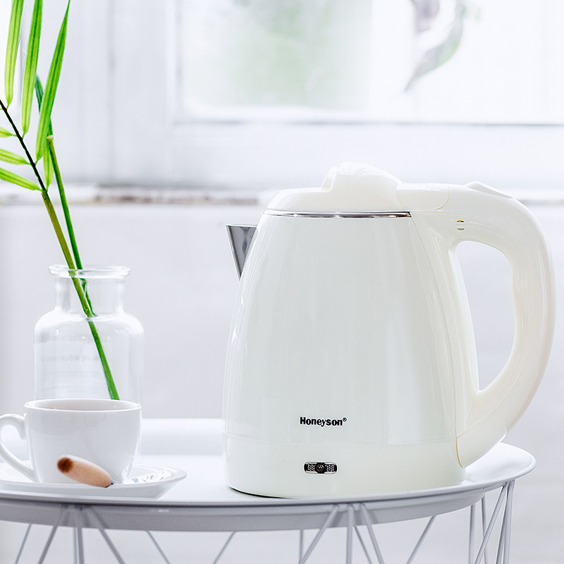 FUENTE Traje de bandeja de Hervidor eléctrico de fábrica al por mayor de doble capa con aislamiento de acero inoxidable Hervidor eléctrico fábrica al por mayor image 3