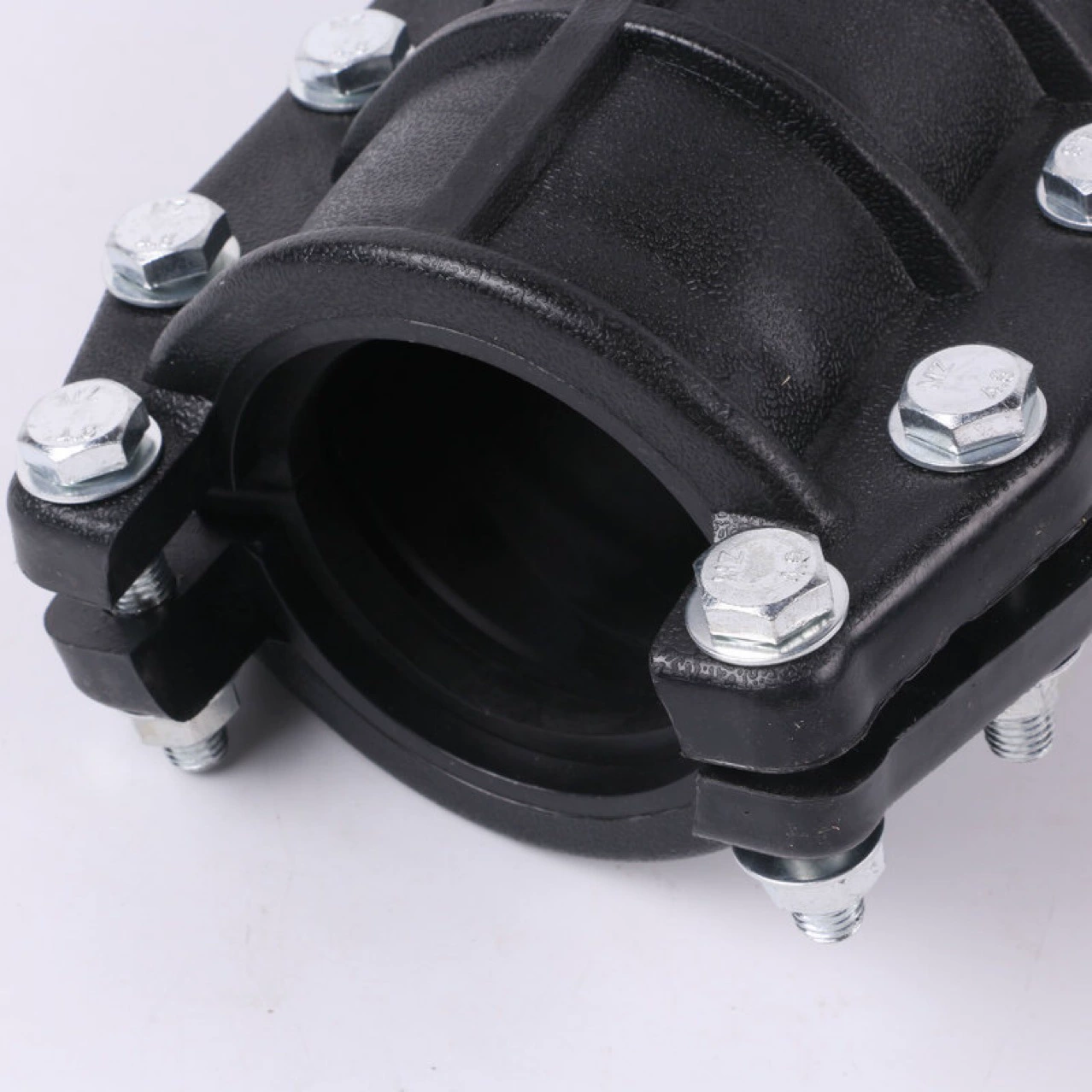Half Festival PE water supply pipe plastic emergency joint joint 50-315 pipe hot melt-free cross-border best-selling model