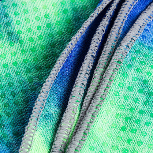 Cross-border wholesale ultra-fine fiber tie-dye yoga mat mat direct anti-slip absorbent yoga mat manufacturer wholesale