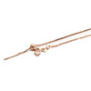 Copper chain, universal box, necklace, accessory, 18 carat, wholesale