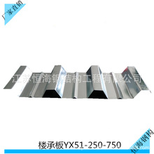 YX51-250-750镀锌楼承板生产加工 钢结构组合楼板厂家