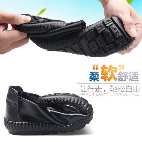 Men's shoes, comfortable casual shoes, soft-soled beanie shoes, pu men's slip-on casual shoes, foreign trade men's casual shoes
