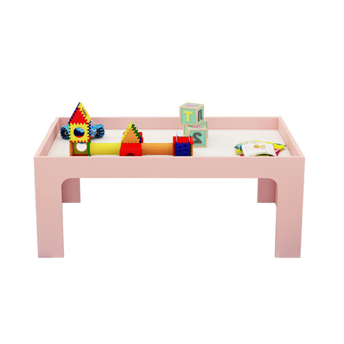 Children's play table space sand table kindergarten learning Lego table children's Lego wooden table