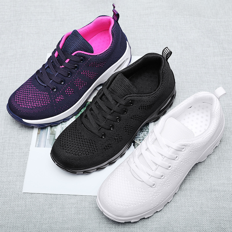 Zapatos de baile de fondo suave adulto de las mujeres transpirable malla zapatos de baile fantasma Baile Especial zapatos de fitness running Sneaker