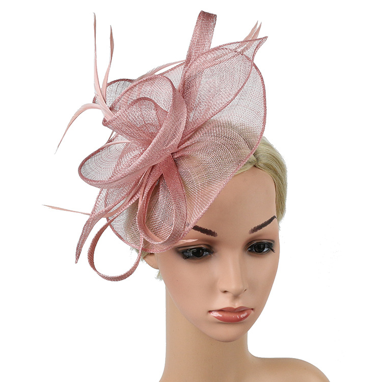 Kentucky Derby Ma Ji Ma Yarn Headwear Noble Vintage Tea Party Hair Accessories