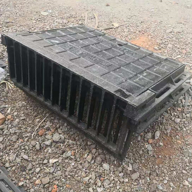 厂家直供球墨铸铁三件套蓖子马路牙子收水口篦子市政道路排水篦子