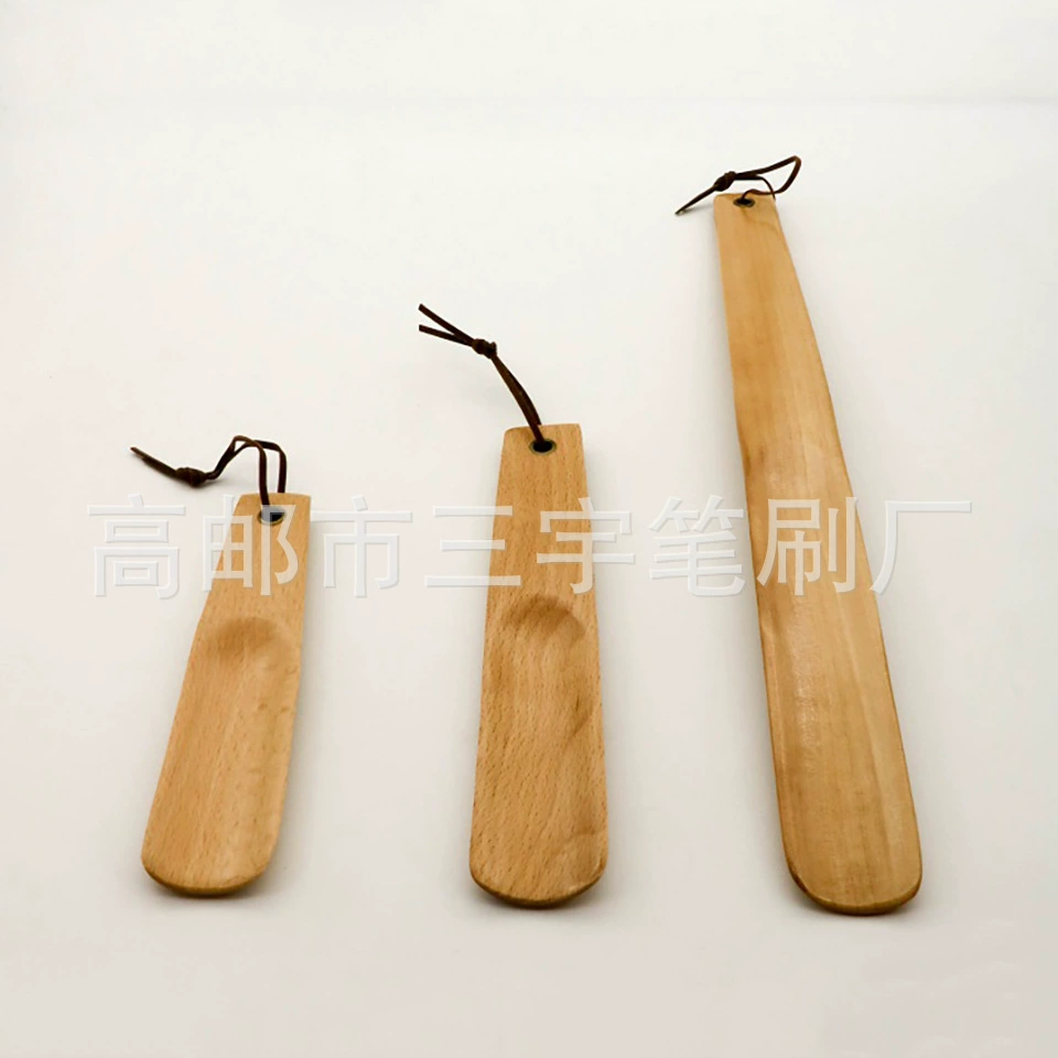 Бутик твердой древесины Shoehorn длина опционально обуви подъемное устройство обуви износ Устройства Заводской розетки