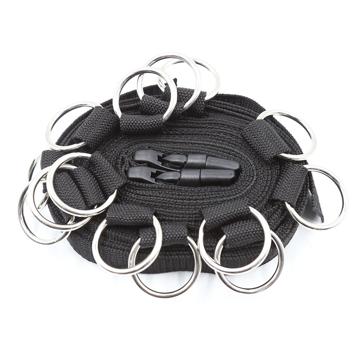 Amazon cama de Venta caliente multi-Correa de anillo de acero para pareja sexy correa de cama ajustable juguetes sexuales alternativos image 5