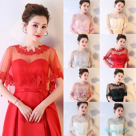 头纱;披肩;婚庆手套