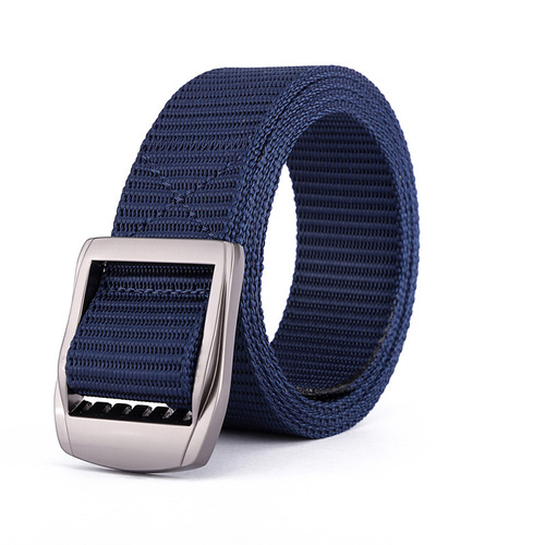 Wholesale Nylon Belt Outdoor Tank Pattern Day Letter Alloy Buckle Belt Fashion Breathable Canvas Belt