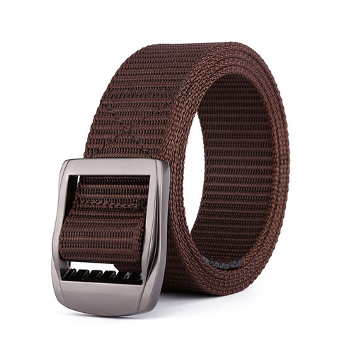 Wholesale Nylon Belt Outdoor Tank Pattern Day Letter Alloy Buckle Belt Fashion Breathable Canvas Belt