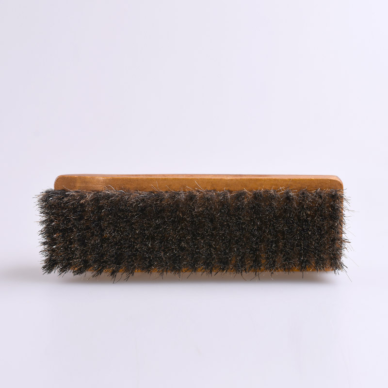Pequeña cantidad de productos de cola cepillo de Zapatos tipo barco cepillo de pelo de caballo limpieza engrase pulido cepillo de cera cepillo de madera cepillo de zapatos cepillo de pelo suave