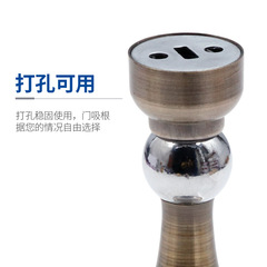 Thickened stainless steel door magnet, wooden door strong magnetic wall suction, bedroom door ground suction, anti-collision door stop, extended door stop, household door barrier