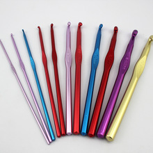 不锈钢钩针毛线编织针手工艺品工具2mm-10mm多型号可选厂家批发