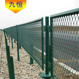 钢板网护栏网防护网 高速公路防眩网 防抛网 防护网框架护栏