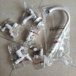 现货批发联塑塑料胶水龙头家用临时出租屋用胶角阀直阀开关水嘴15