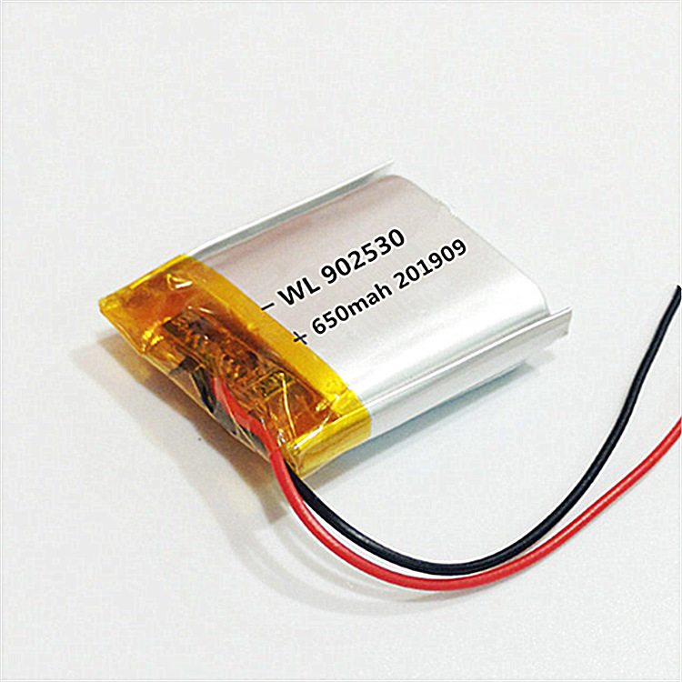 902530聚合物锂电池650mAh智能广告灯 夜灯